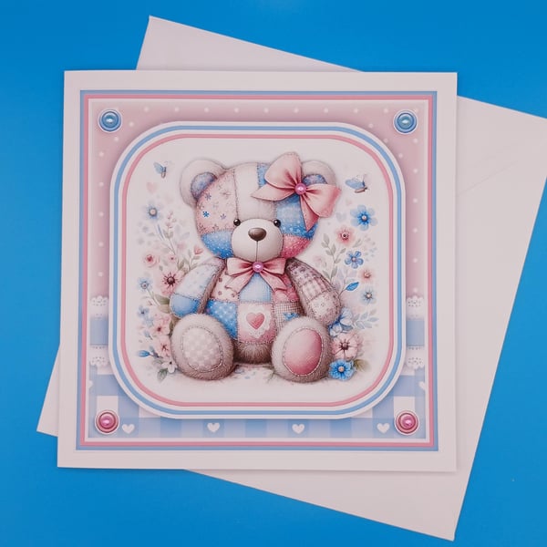 Children's Birthday Card,New Baby Card