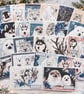 Handmade Christmas Cards - 23 Polar Themed Bundle Set of Cards