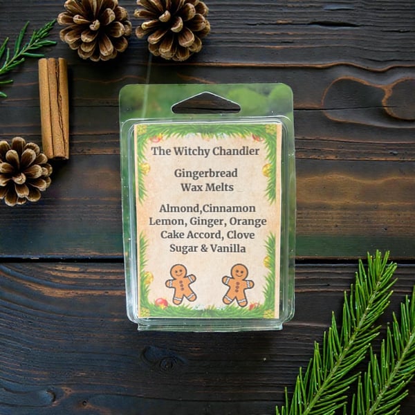 Gingerbread Handmade Wax Melts 