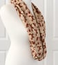 Cute Fox Infinity Scarf, 100% cotton  - Image 6