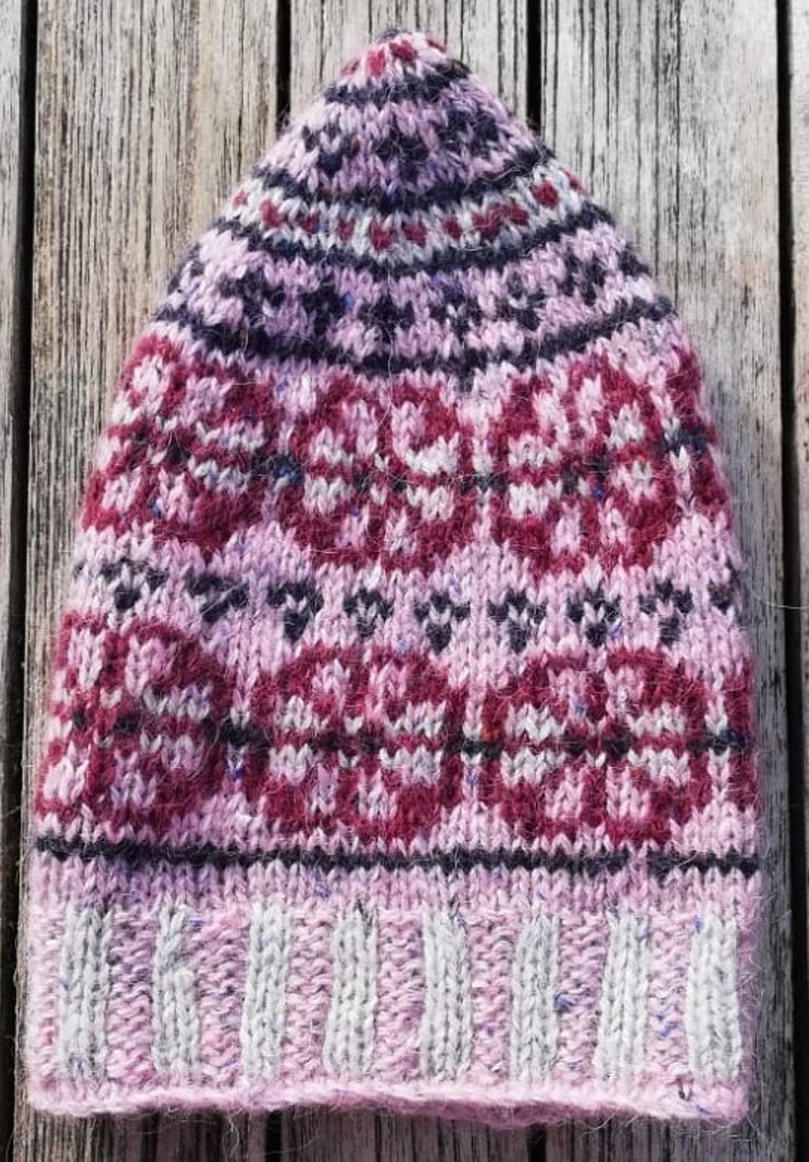 Knitting pattern: Armeria Beanie