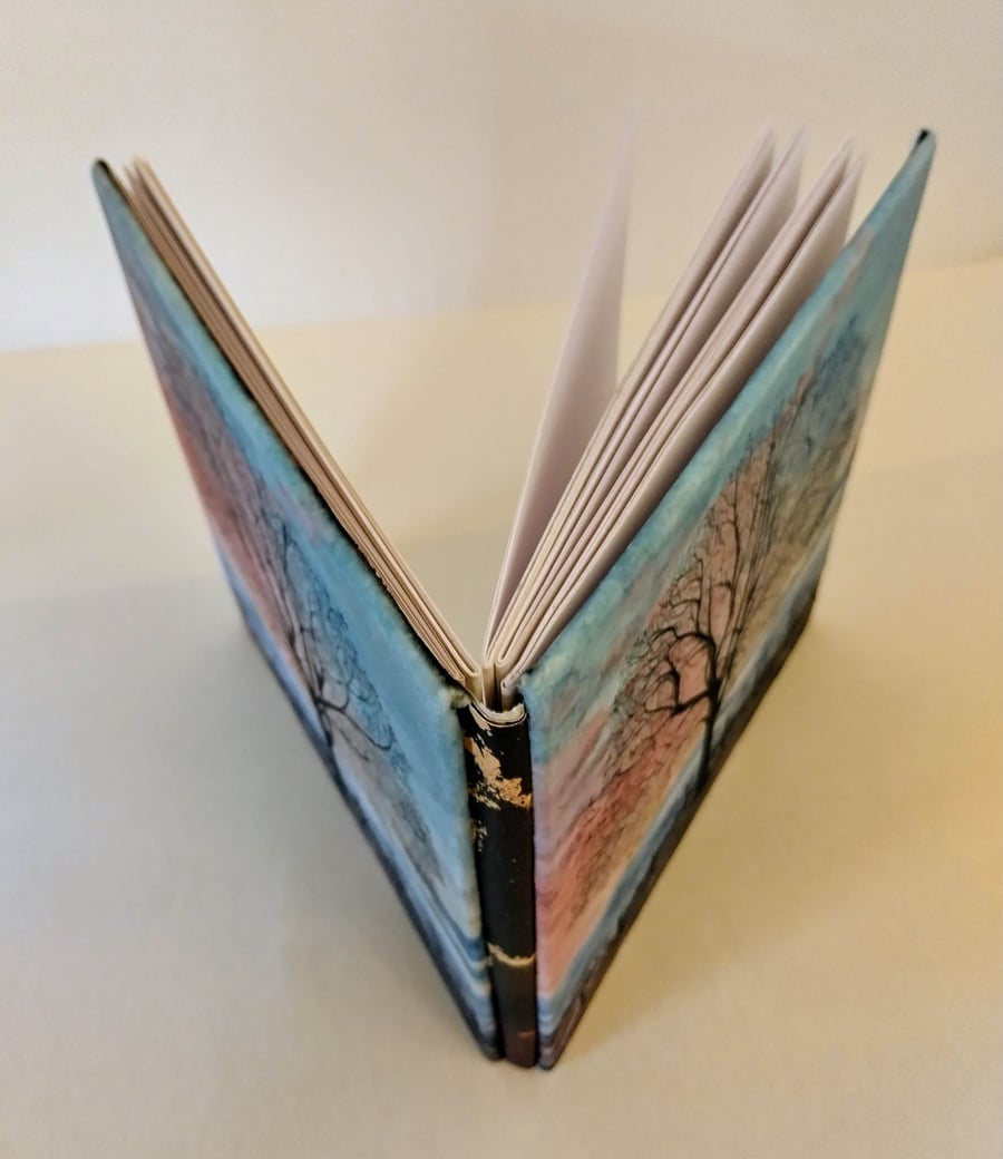 Handmade notebook or sketchbook - "Isobel's Tree"