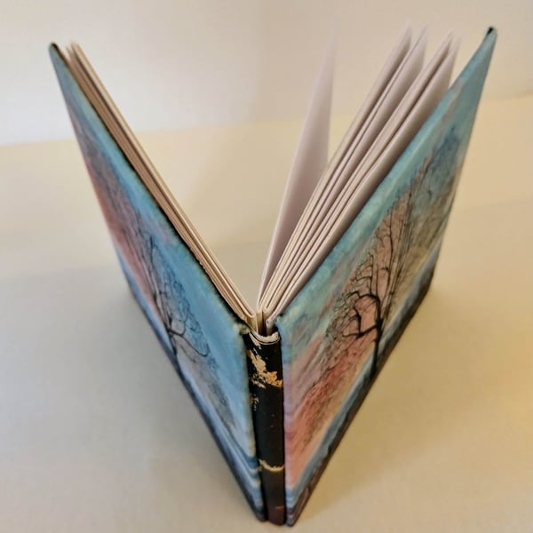 Handmade notebook or sketchbook - "Isobel's Tree"