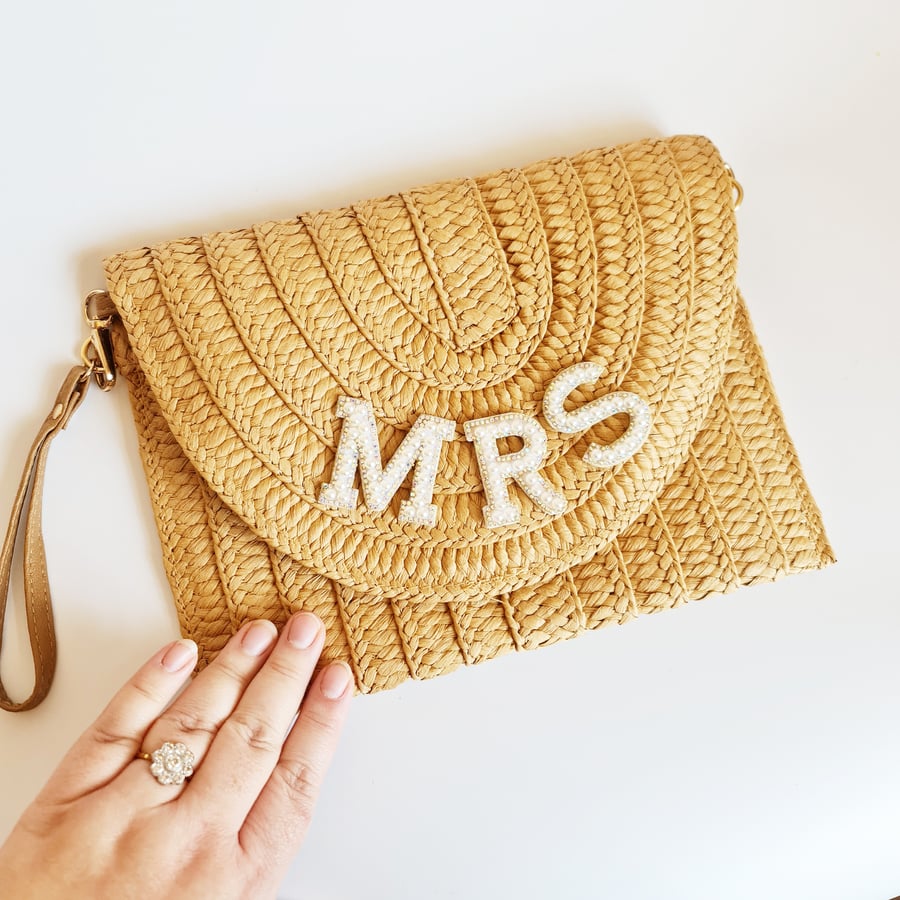 Mrs straw bag hot sale