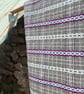 Cariad Bag - Berry range. Damson, Dusky Lilac & Prussian Blue.Handwoven in Wales - Image 10