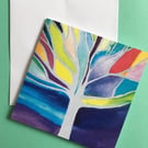 Soft Shades large greeting card