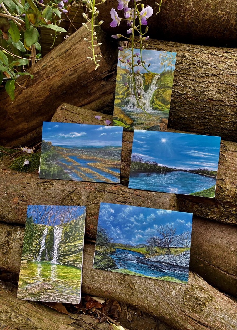 Yorkshire Landscape Cards From My Original Artwork
