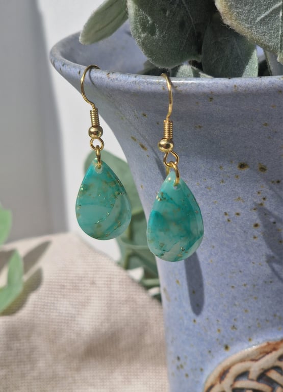 Polymer Clay Earrings: Pretty Pastels