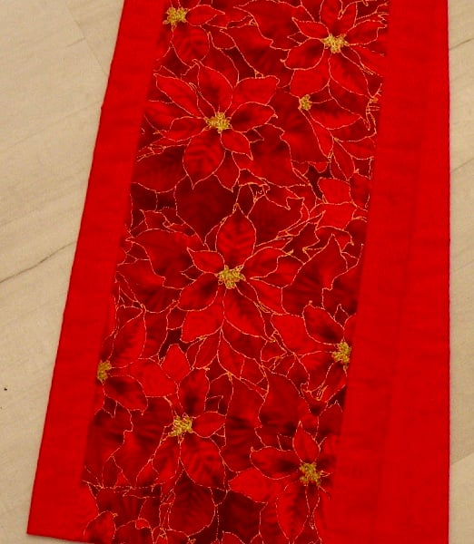 Handmade Christmas Table Runner