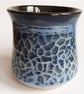 Blue Glazed Mug - Hand Thrown Stoneware Ceramic Mug  - Image 3