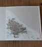 Pretty Merry Christmas Hedgehog Card - Image 2