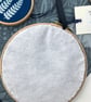  Tree Fern in Cyanotype Botanical Hoop. - Image 5