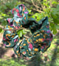Multicoloured batik print scrunchies  - Image 2