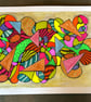       Abstract Art 'Floating Triangles.' - Image 4