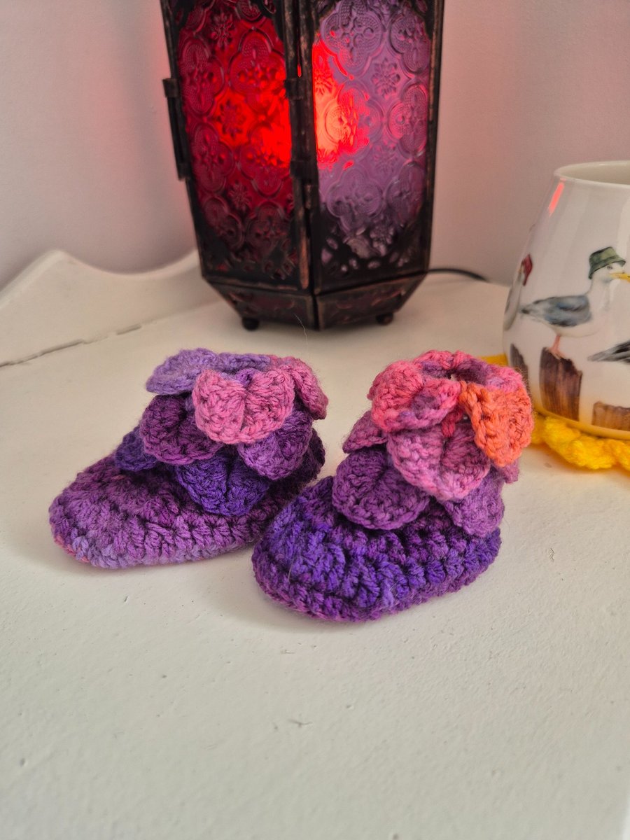 Baby Booties 3inch sole Pram Shoes 
