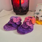 Baby Booties 3inch sole Pram Shoes 