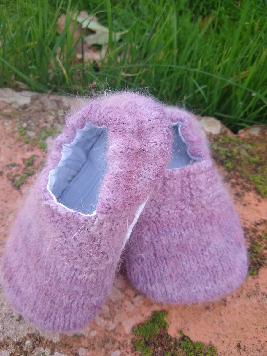 Childrens soft slippers UK kids Size 4