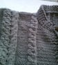 26 inch Aran Cardigan - Image 2