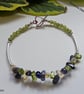 Designer Iolite Peridot & Citrine Bracelet  - Image 5