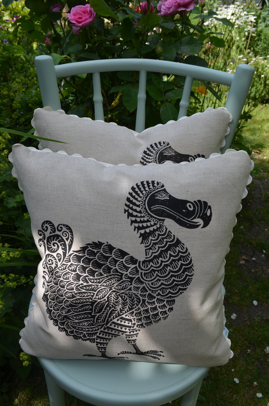 Screen printed 'Handsome Dodo' Cushion