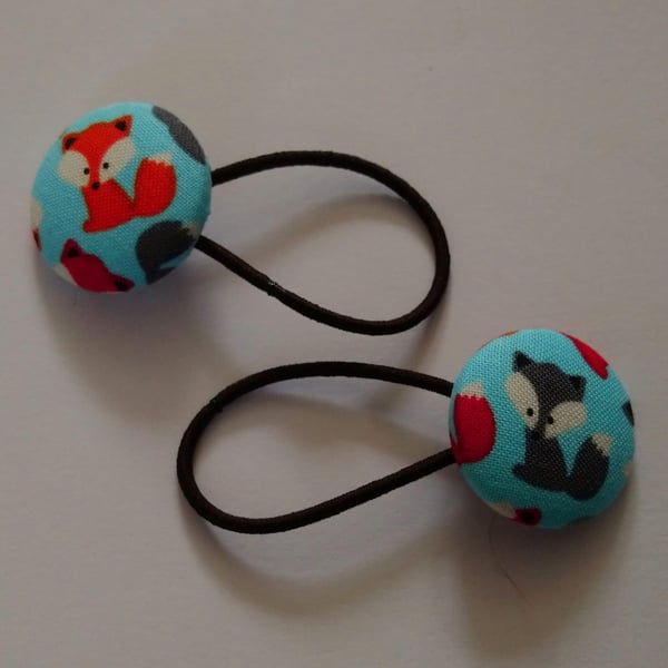 Fox Design Hair Bobble Hair Bands