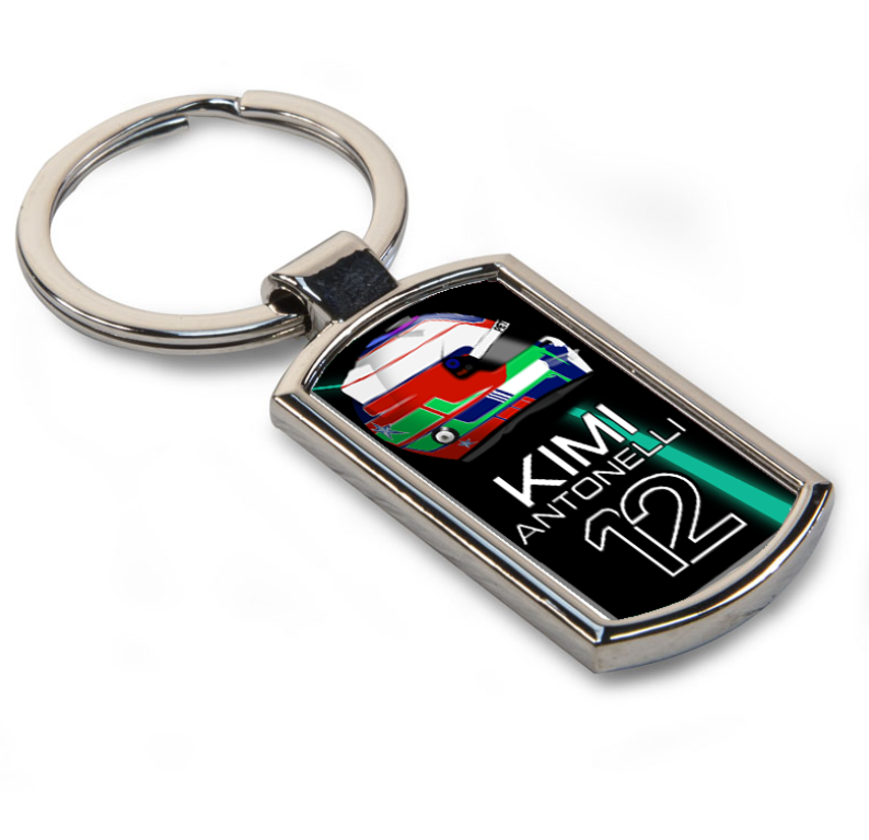 Kimi Antonelli Helmet 2026 F1 Keyring Gift