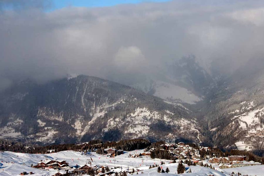 Courchevel 3 Valleys French Alps France Photograph Print