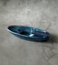Resin Pen Holder - Blue Desk Pen Rest Organiser - Image 8