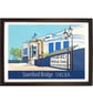 Chelsea Stamford Bridge travel poster print by Susie West