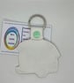 Embroidered Caravan Keyring - Image 2