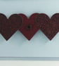 Handmade Ruby Wedding Anniversary card, 40th wedding anniversary - Image 3