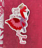 Queen Of The Glow Up - waterproof vinyl gloss die cut sticker  - Image 3