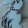Mosaic White Rabbit