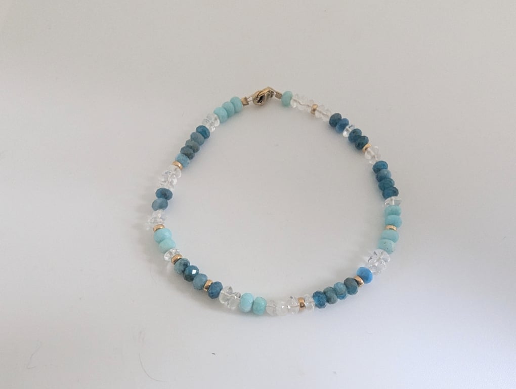 Gold Filled Semi Precious Bracelet