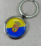 Gran Canaria Flag Keyring