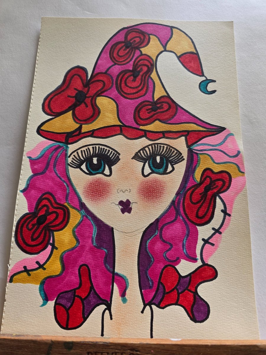 Fairy Witch Drawing 