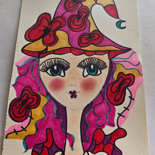 Fairy Witch Drawing 