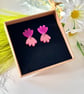 Modern Abstract Shell Earrings - Image 6