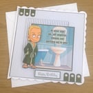 All Nighter Handmade Men's Funny Birthday Card