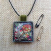 2way brooch pendant necklace