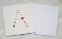 Embroidered Letter Cards