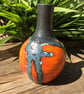 Retro lava Vase - Yellow - Image 4