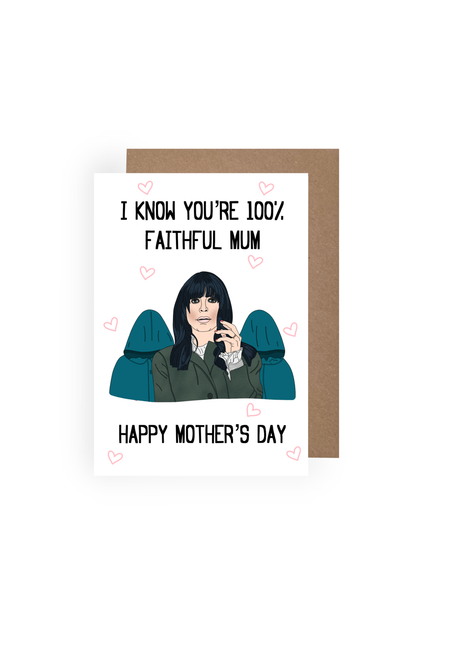 A Gavin and Stacey Doris where’s the salad themed Mothers Day Card