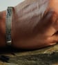 Hand-Forged Damasteel® Open Cuff Bangle - Image 4