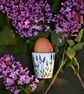 Lavender Egg Cup - Hand Painted - Image 2