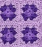 CROCHET PATTERN PDF Neon Squares Blanket - Image 2