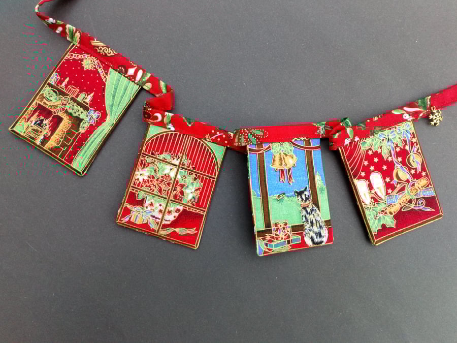 Christmas Bunting 14E