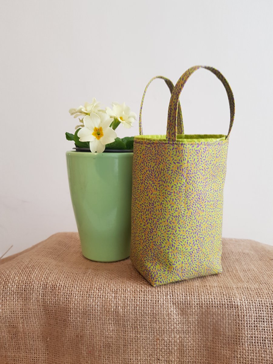 Mini gift bag: green 