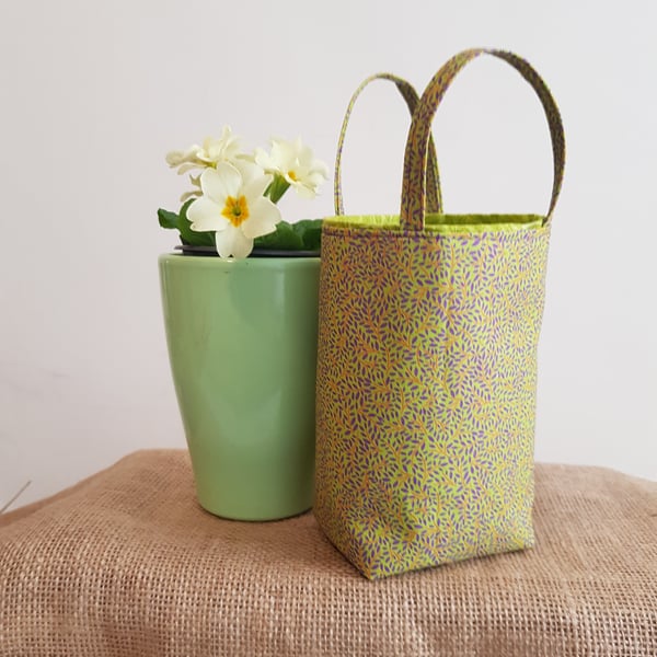 Mini gift bag: green 