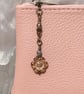Small bohemian pansy flower zip charms - Image 6